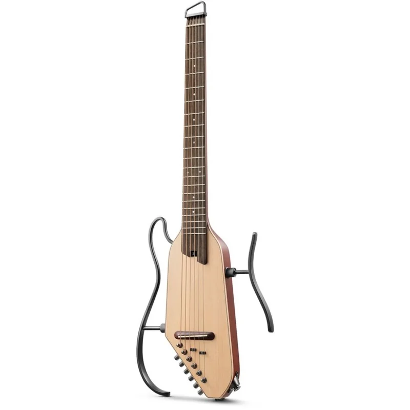 Donner HUSH-I Pro Travel Guitar Nat SP