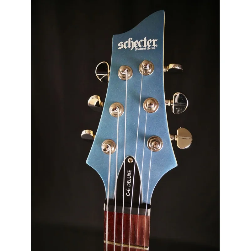 Schecter C-6 Deluxe Blue - Occasion