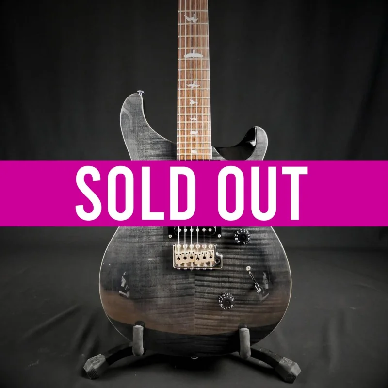 PRS SE Custom 24 Limited Edition Grey Black - Occasion