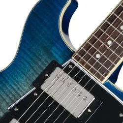 Epiphone Les Paul Special Double Cut Figured Ocean Water Epiphone Les Paul Special Double Cut Figured Ocean Water