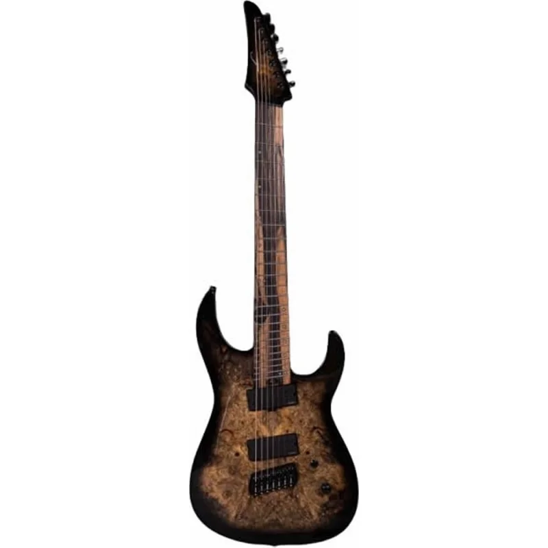 Legator NINJA N7FOD Overdrive 7-string Multiscale Jupiter Burst