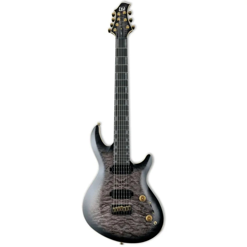 LTD JR-7QM Faded Blue Sunburst