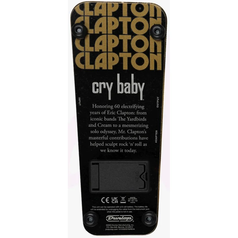 Dunlop Cry Baby Clapton EC95