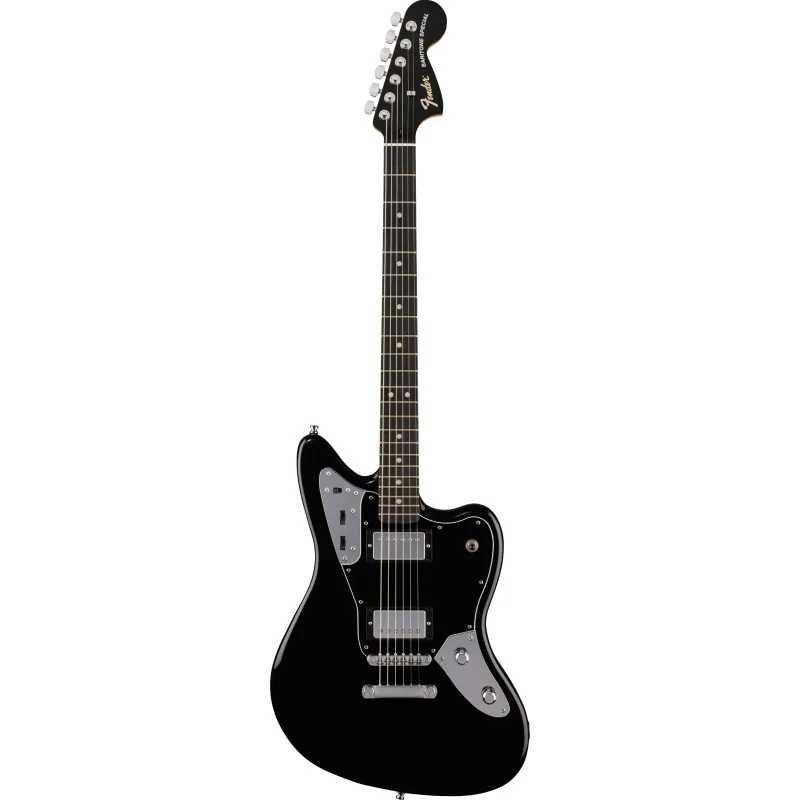 Fender Limited Edition Player Fusion Jaguar Baritone Black