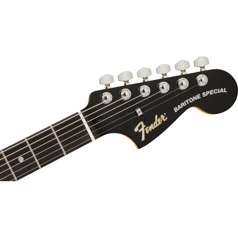 Fender Limited Edition Player Fusion Jaguar Baritone Silverburst
