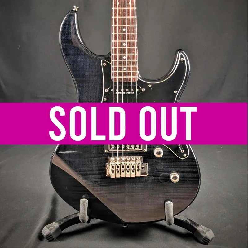 Yamaha Pacifica 612VII Transluscent Black - Occasion