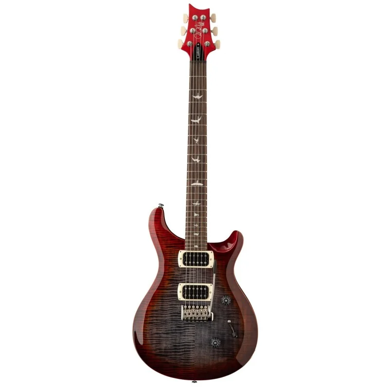 PRS SE Custom 24 Charcoal Cherry Burst