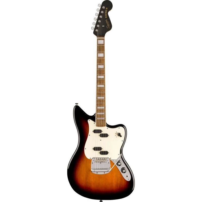 Squier Paranormal Electric VI Laurel Fingerboard 3-Color Sunburst