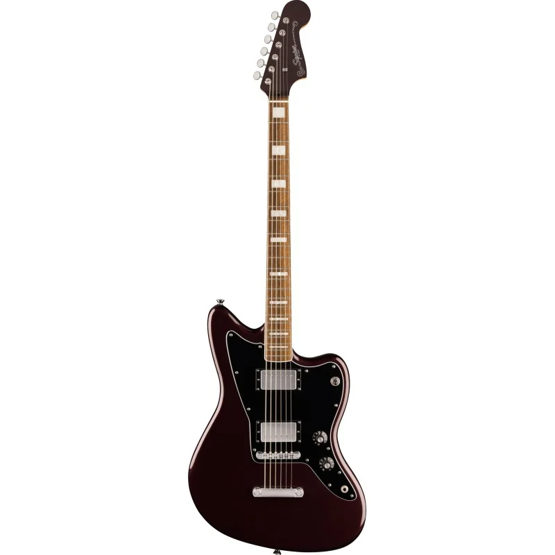 Squier Paranormal Baritone Jazzmaster HH Laurel Fingerboard Oxblood