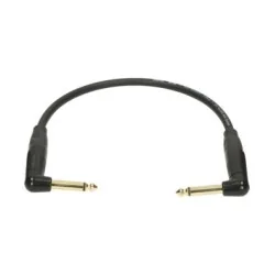KLOTZ KIKPA060RR – Câble Patch Jack 0,6 m (coudée / coudée) KLOTZ KIKPA060RR – Câble Patch Jack 0,6 m (coudée / coudée)