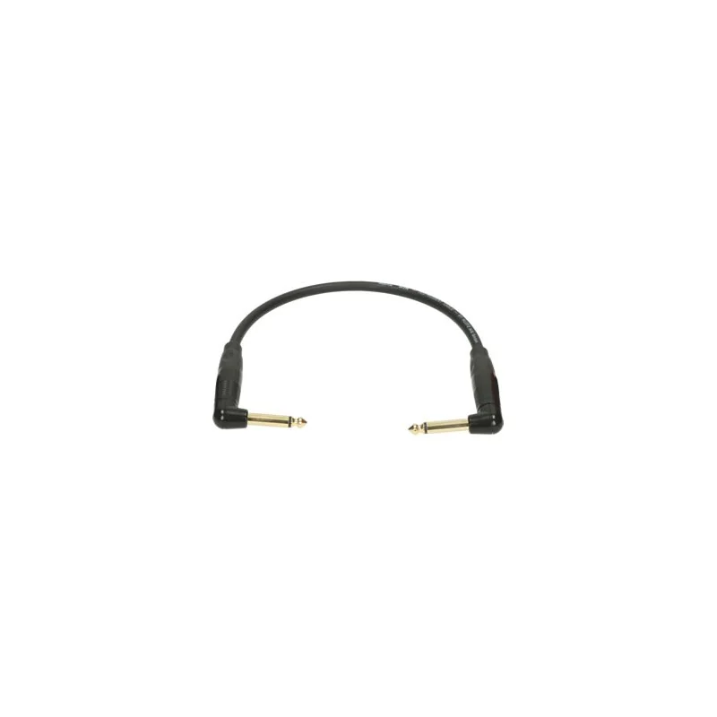 KLOTZ KIKPA060RR – Câble Patch Jack 0,6 m (coudée / coudée)