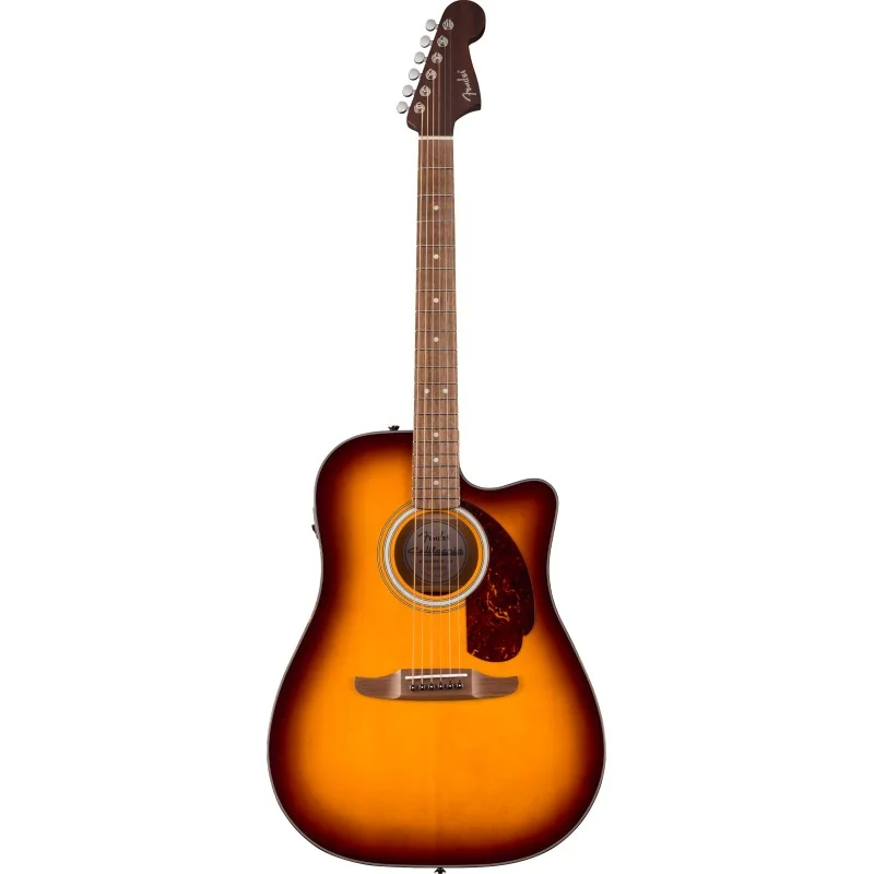 Fender California Deluxe Redondo CE Honey Sunburst