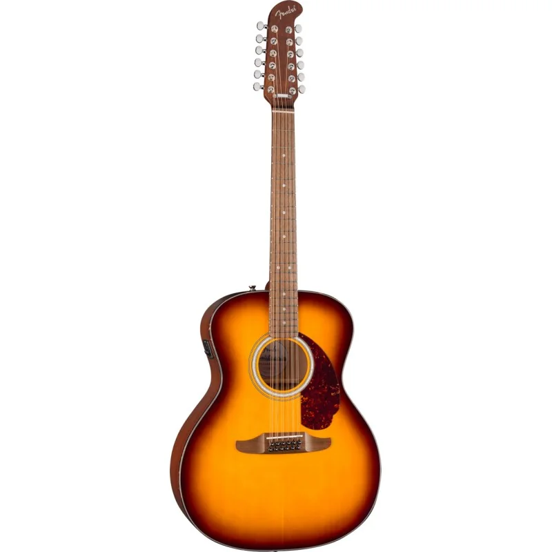 Fender California Deluxe Villager E Honey Sunburst