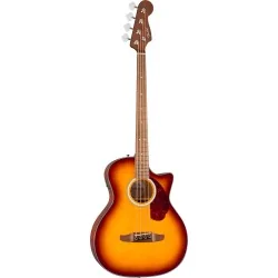 Fender California Deluxe Kingman Bass CE Honey Sunburst