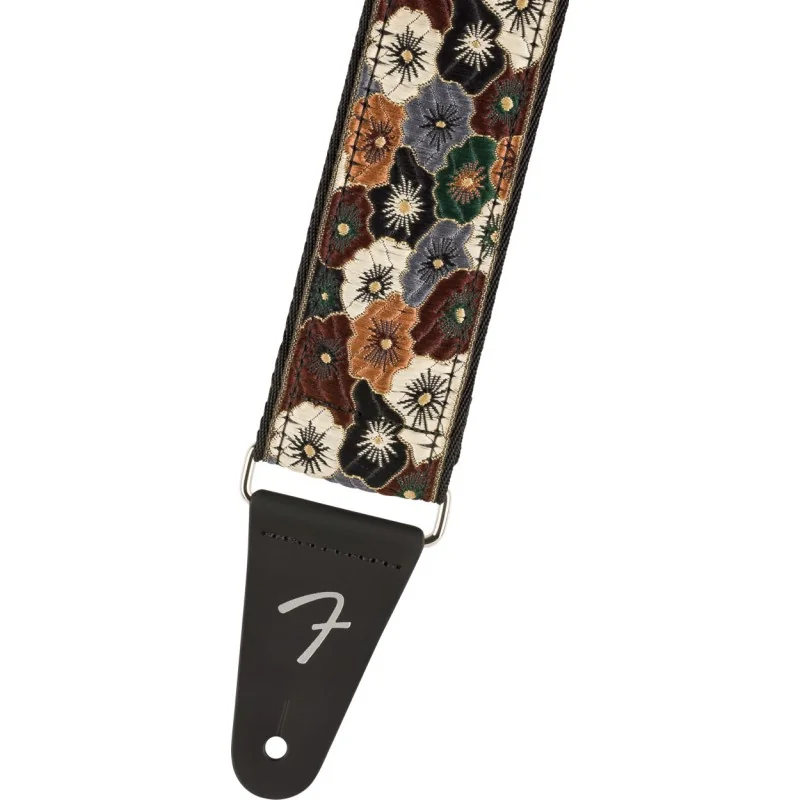 Fender Wild Bloom Strap Brown 2"