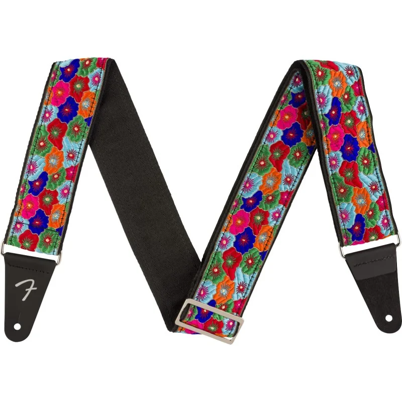 Fender Wild Bloom Strap Blue 2"
