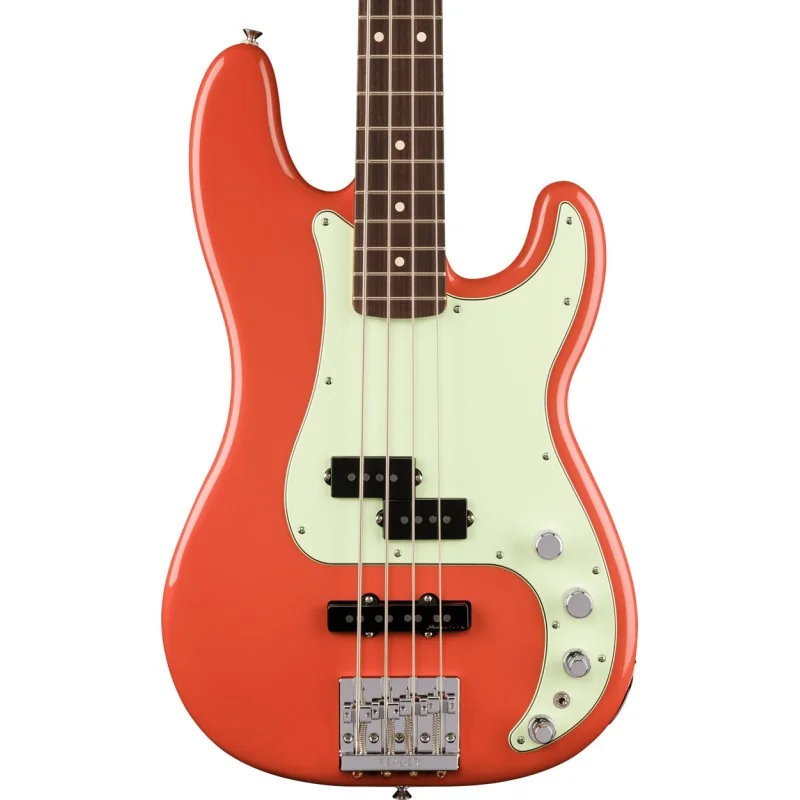 Fender Limited Edition Player II Modified Active Precision Bass Fiesta Red