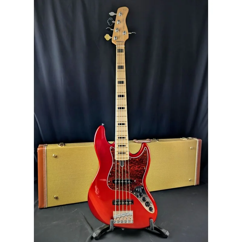 Marcus Miller V7-5 Vintage Ash Metallic Red - Occasion