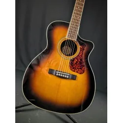 Guild OM-260CE Deluxe Antique Burst - Occasion Guild OM-260CE Deluxe Antique Burst - Occasion