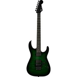 Charvel Pro-Mod Plus Dinky DK24 HH FR QM EB Cloaked Emerald Green Charvel Pro-Mod Plus Dinky DK24 HH FR QM EB Cloaked Emerald Green