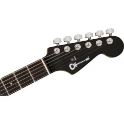 Charvel Pro-Mod Plus Dinky DK24 HSS 2PT QM Amber Tiger Eye