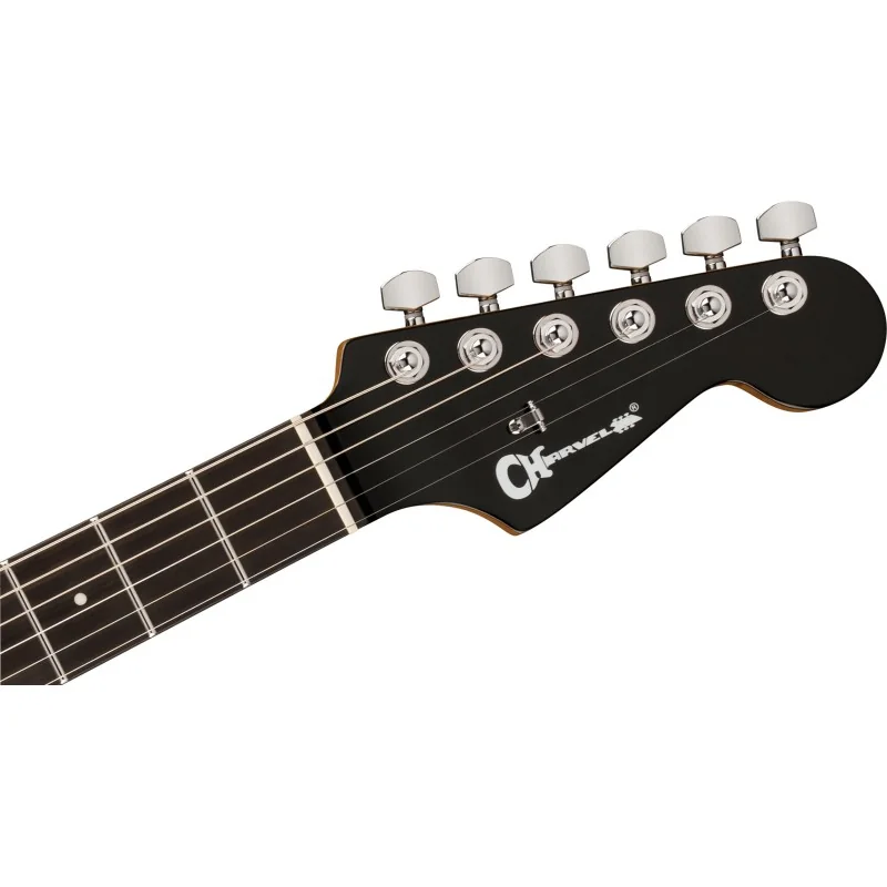Charvel Pro-Mod Plus Dinky DK24 HSS 2PT QM Amber Tiger Eye