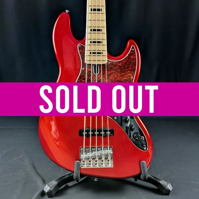 Marcus Miller V7-5 Vintage Ash Metallic Red - Occasion