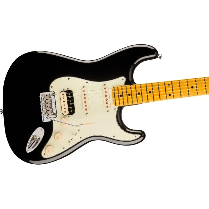 Fender American Professional Stratocaster HSS, Maple Fingerboard, Black