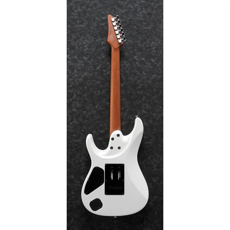 Ibanez AZ2402 Prestige Pearl White Flat Dos