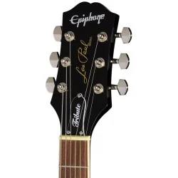 Epiphone Les Paul Tribute Plus Ebony Burst Tête Epiphone Les Paul Tribute Plus Ebony Burst Tête