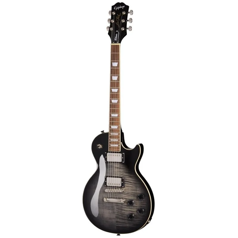 Epiphone Les Paul Tribute Plus Ebony Burst Face