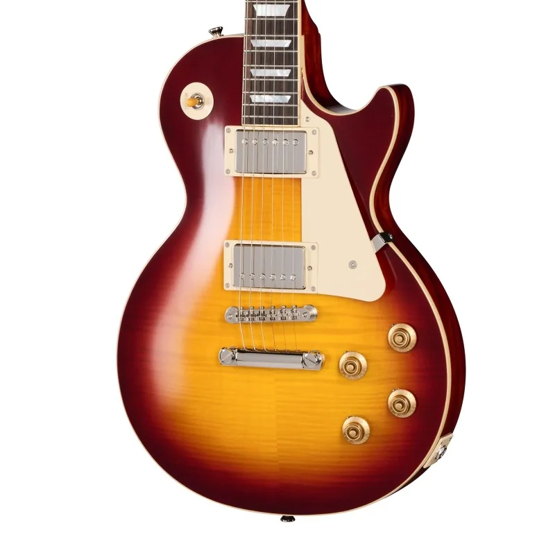 Epiphone Inspired by Gibson Custom Collection 1959 Les Paul Standard Reissue Deep Cherry Sunburst Table
