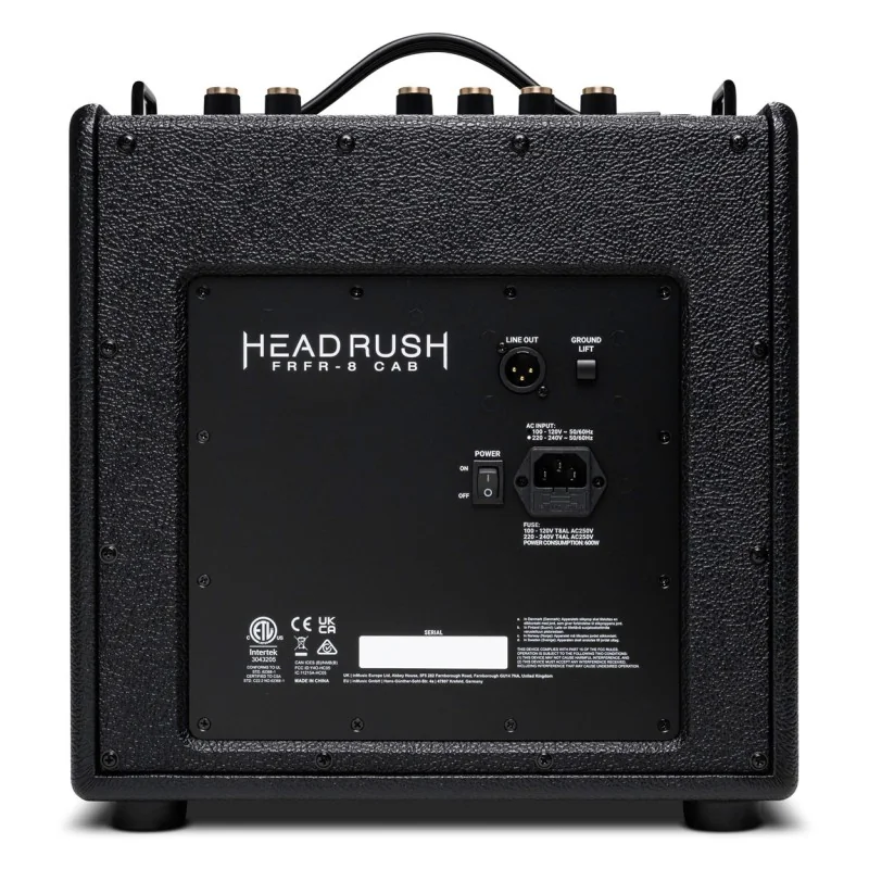 HEADRUSH MHE FRFR-8CAB Dos