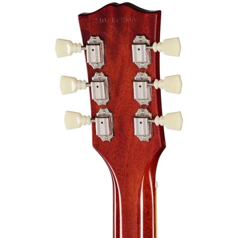 Epiphone IGC 1960 Les Paul Standard Reissue Iced Tea Burst vue du dos de la tête