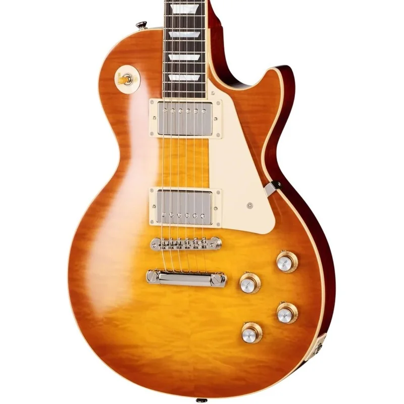 Epiphone IGC 1960 Les Paul Standard Reissue Iced Tea Burst vue de la table