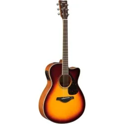 Yamaha FSX820CBS Brown Sunburst vue de face Yamaha FSX820CBS Brown Sunburst vue de face