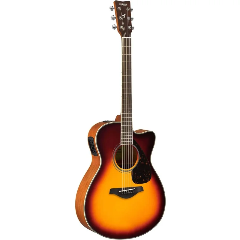 Yamaha FSX820CBS Brown Sunburst vue de face