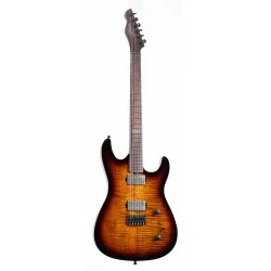 Chapman Scout Legacy Tiger Eye Burst vue de face Chapman Scout Legacy Tiger Eye Burst vue de face