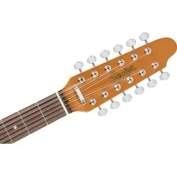 Squier Paranormal Troy Van Leeuwen Telecaster XII Copper vue de la tête Squier Paranormal Troy Van Leeuwen Telecaster XII Copper vue de la tête
