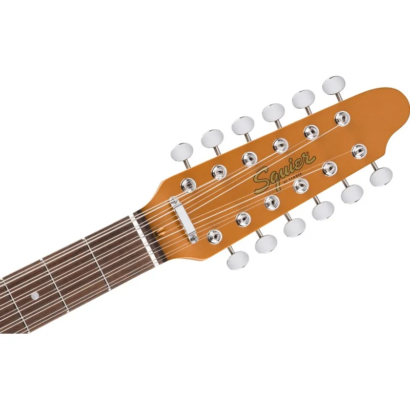 Squier Paranormal Troy Van Leeuwen Telecaster XII Copper vue de la tête