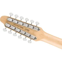 Squier Paranormal Troy Van Leeuwen Telecaster XII Copper vue du dos de la tête Squier Paranormal Troy Van Leeuwen Telecaster XII Copper vue du dos de la tête