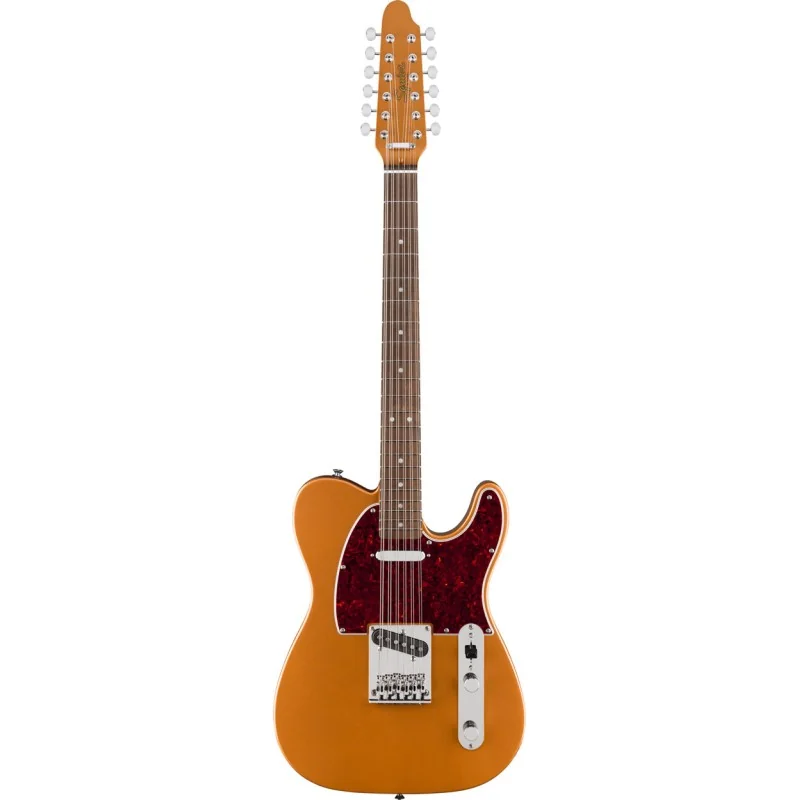 Squier Paranormal Troy Van Leeuwen Telecaster XII Copper vue de Face