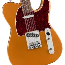 Squier Paranormal Troy Van Leeuwen Telecaster XII Copper vue de table Squier Paranormal Troy Van Leeuwen Telecaster XII Copper vue de table