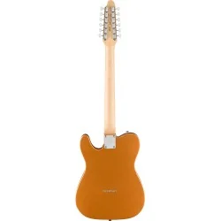 Squier Paranormal Troy Van Leeuwen Telecaster XII Copper vue de dos Squier Paranormal Troy Van Leeuwen Telecaster XII Copper vue de dos
