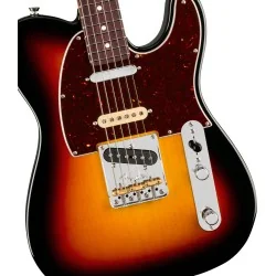 Fender American Professional HotShot Telecaster 3-Color Sunburst vue de la table Fender American Professional HotShot Telecaster 3-Color Sunburst vue de la table