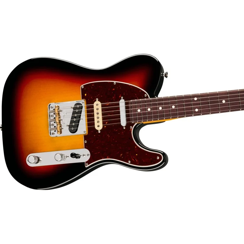 Fender American Professional HotShot Telecaster 3-Color Sunburst vue de la table