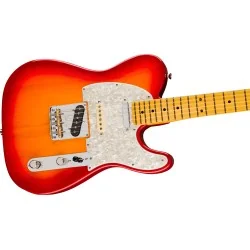 Fender American Professional HotShot Telecaster MN Dark Night vue de la table Fender American Professional HotShot Telecaster MN Dark Night vue de la table