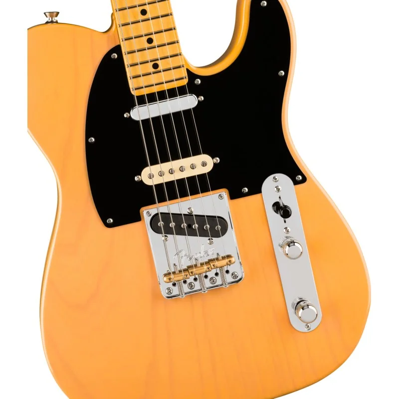 Fender American Professional HotShot Telecaster Butterscotch Blonde vue de la table