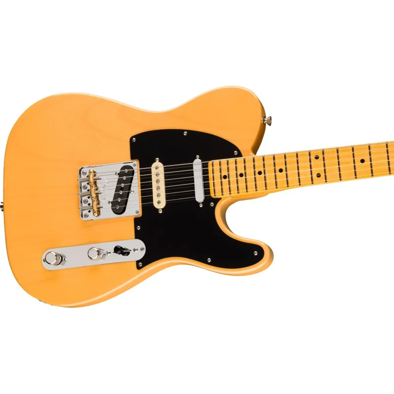 Fender American Professional HotShot Telecaster Butterscotch Blonde vue de la table