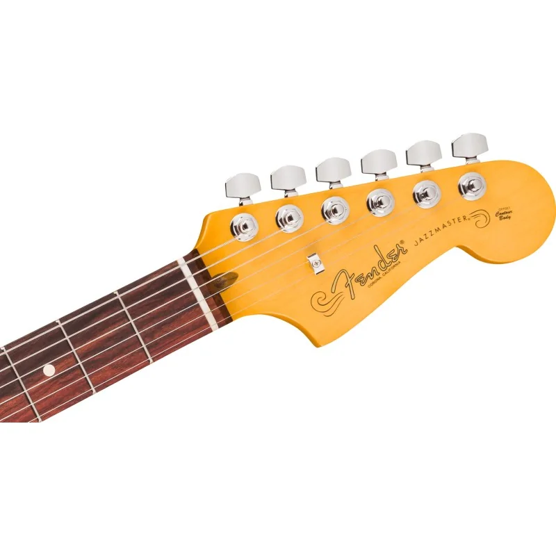 Fender American Professional Jazzmaster Rosewood 3-Color Sunburst vue de la tête